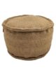 Natural Color Home Area Pouf for Drawing Room - PF 056 (50x50x30cm)