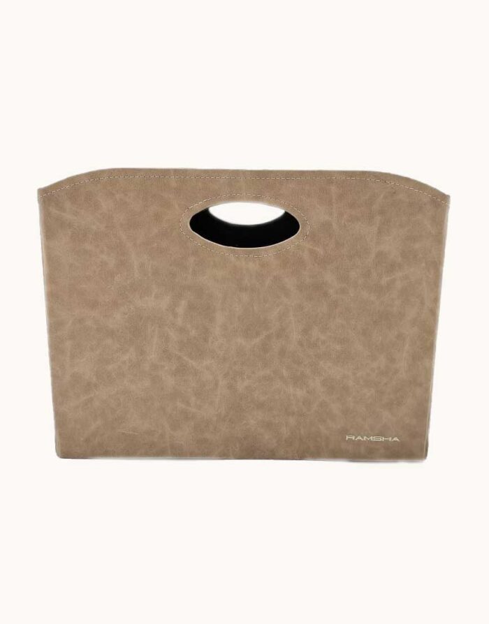 Ivory Handmade Polyester Basket - BK 003 (35x20x27cm) - Image 4
