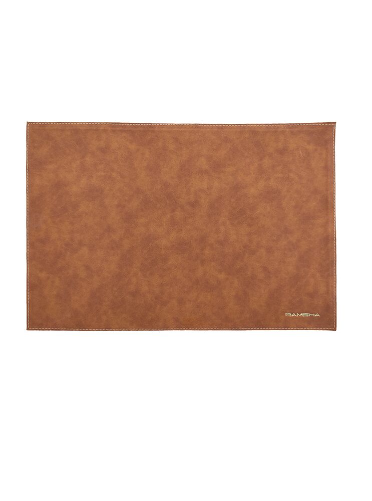 01-13-2-743x1000-1.jpg Tan Modern Leather Placemat - PM 041 (30x44cm) - Image 1
