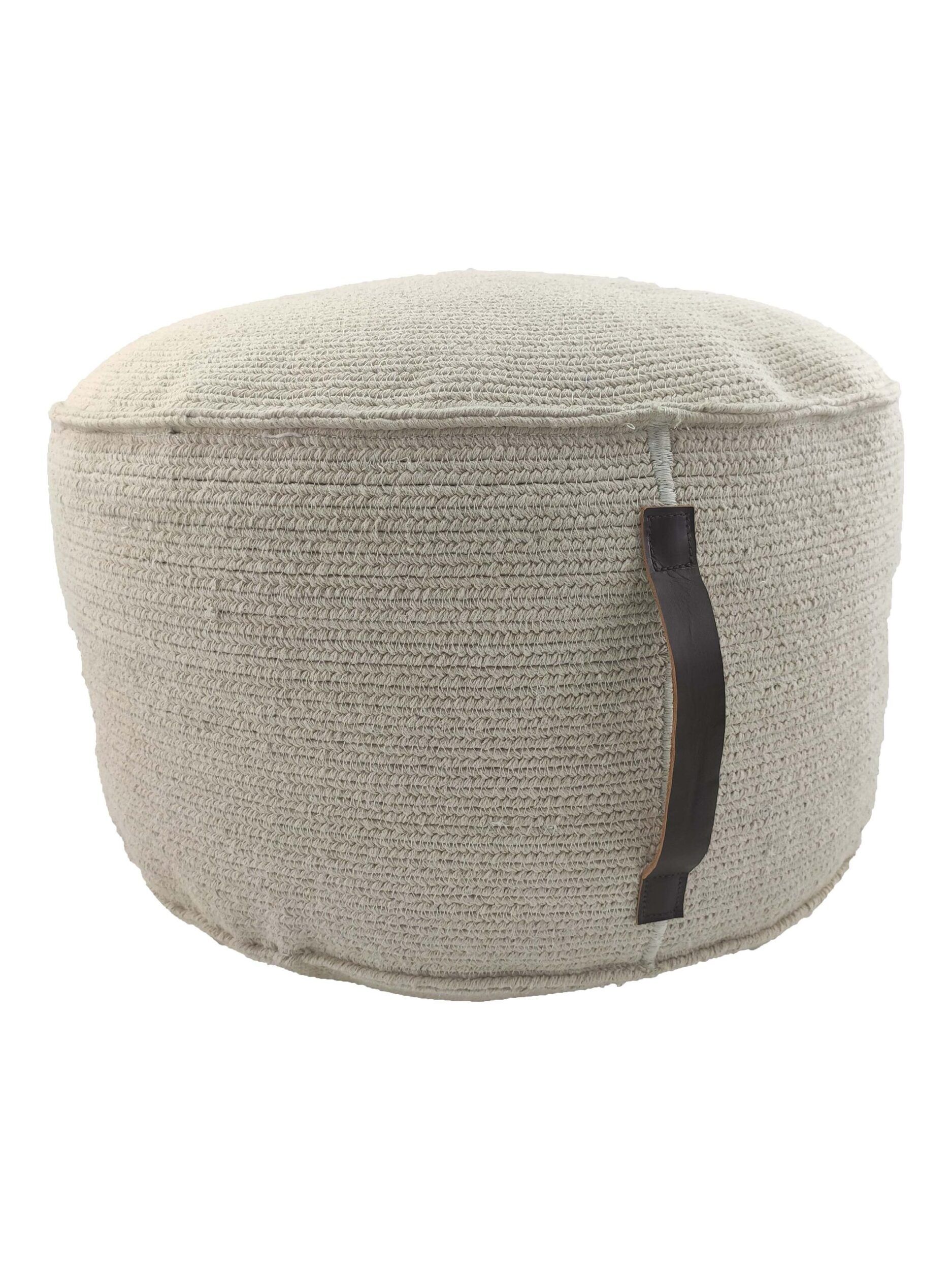 01-13-scaled-1-1875x2500-1.jpg White Color Study Room Cotton Pouf - PF 053 (50x50x30cm) - Image 1
