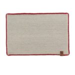 Red and White Cotton Placemat - PM 015 (30x44cm)