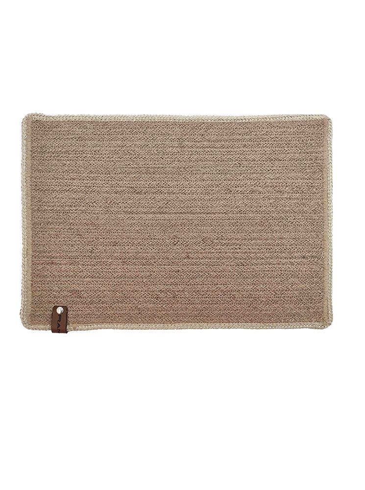 01-19.jpg Natural Color with Gold Border Placemat - PM 017 (30x44cm) - Image 1