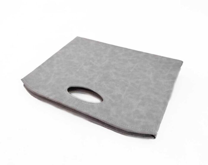 Grey Handmade Polyester Basket - BK 002 (35x20x27cm) - Image 5
