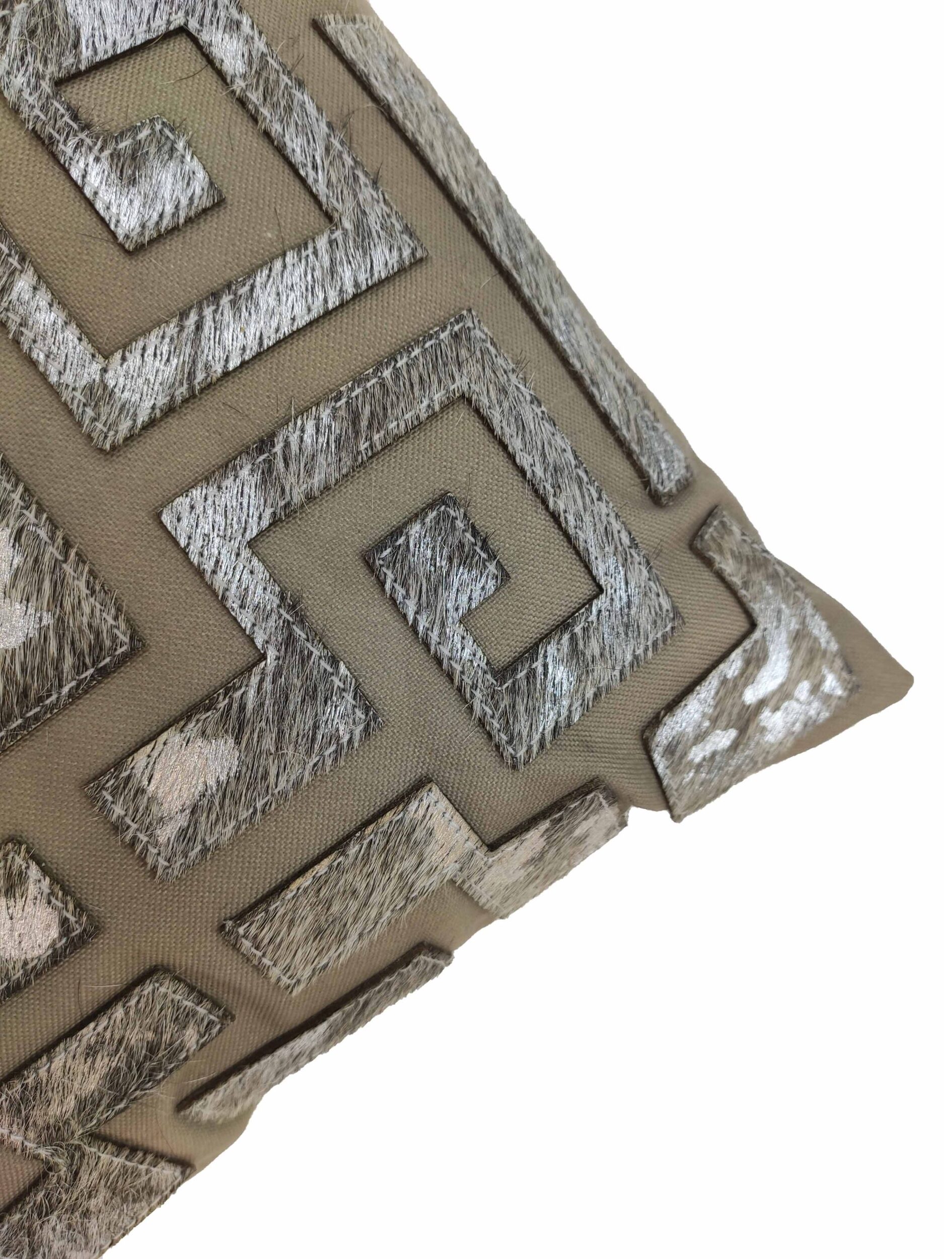01-4-scaled-1.jpg Home Decor Olive Green Soft Leather Cushion - CS 106 (30x50cm) - Image 3