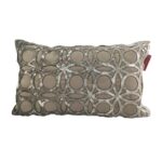 Home Decorative Olive Green Leather Cushion - CS 100 (30x50cm)