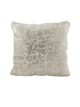 White and Gold Velvet Cushion Cover for Floor Cushion and Bedroom - CS 129 (45x45cm)