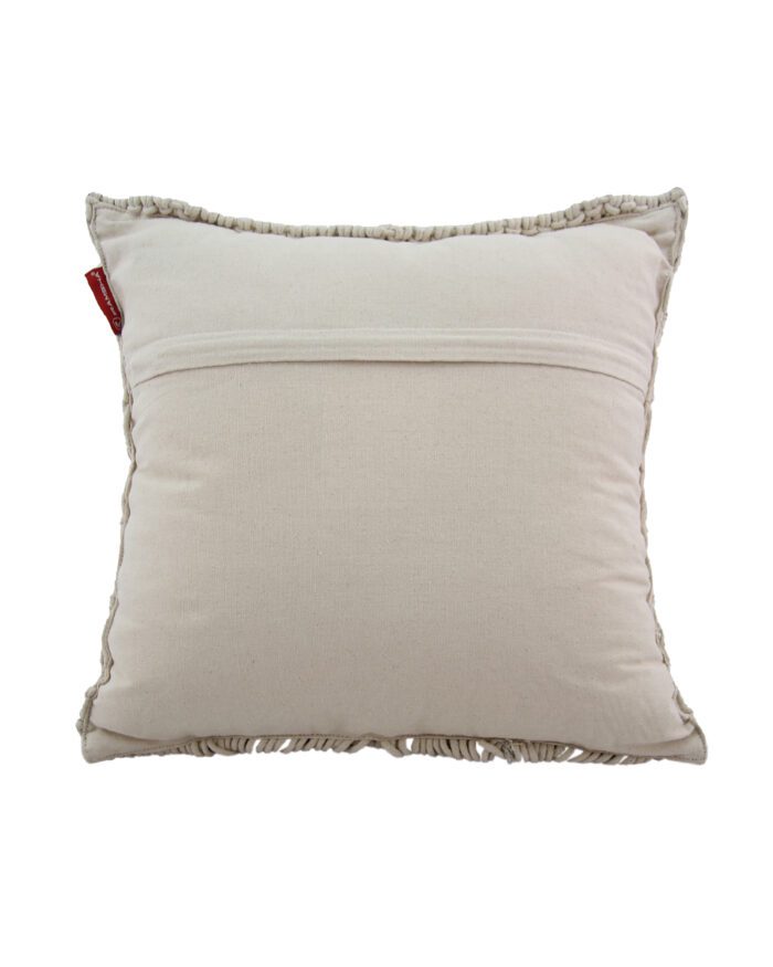 Cotton Cushion with Filler for Bedroom - CS 166 (45x45cm) - Image 3