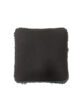 Black Color Cotton Fringes Pouf for Playroom - PF 044 (55x55x15cm) - Image 2