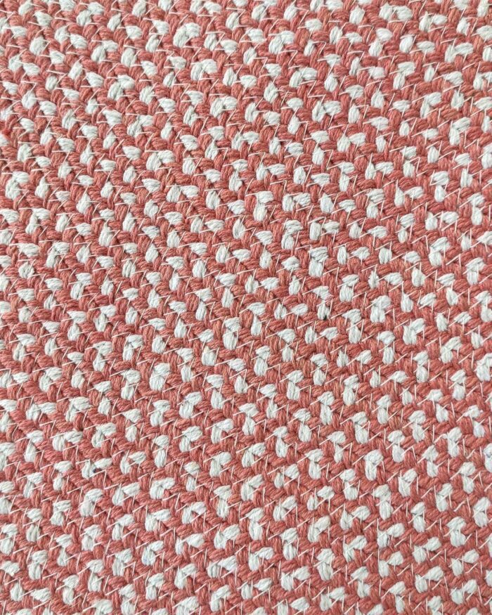 Amazing Handmade Pink Cotton Round Rug - BR 011 - Image 5