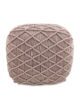 Pink Color Cotton Kids Room Pouf - PF 063 (40x40x40cm) - Image 2