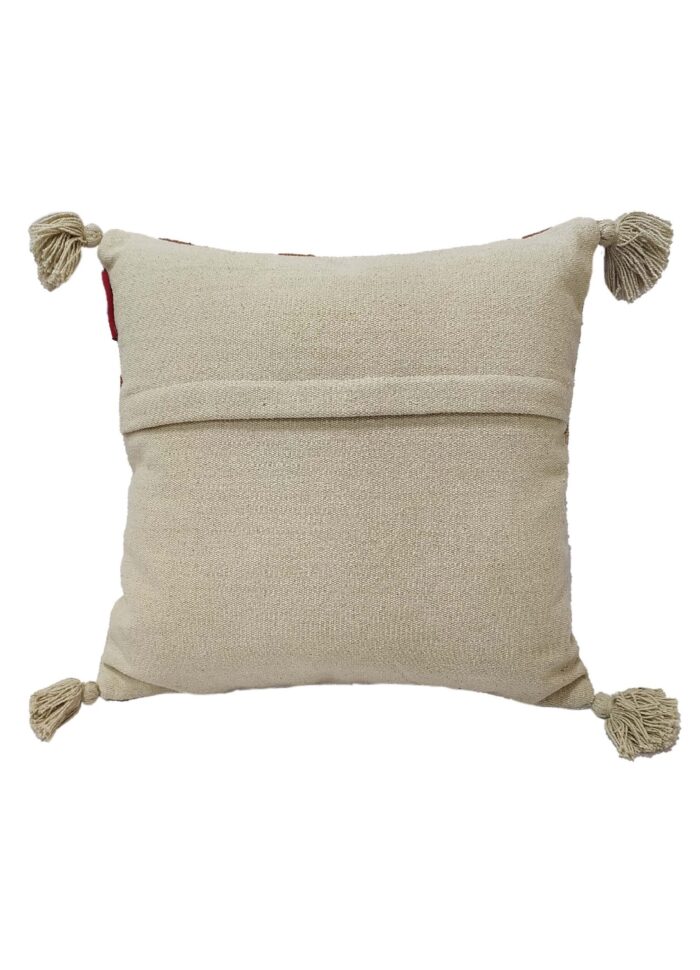 Multi Color Cotton Cushion with Filler for Hallway, Bed, Couch - CS 135 (45x45cm) - Image 2