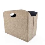 Ivory Handmade Polyester Basket - BK 003 (35x20x27cm)