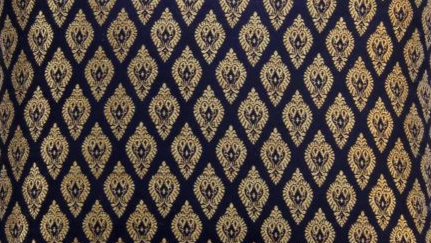 08-8-745x1024-Copy.jpg Black and Gold Polyester Embroidery Cushion Cover for Living Room, Home Decor, and Bedroom - CS 014 (40x40cm) - Image 3