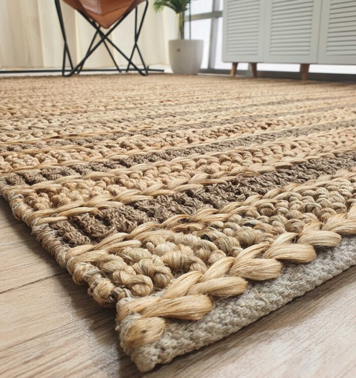 Natural Color Handwoven Home Decor Woven Rug - SR 032 (200x300cm)