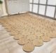 Handmade Natural Color Living Room Decor Braided Jute Rug - BR 035 (140x200cm)