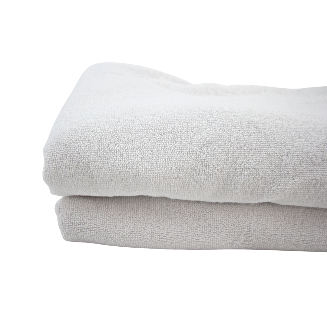 1-9.png Cleanup Bath Towel TW 010 - Bleach White (40x60cm) - الصورة 4
