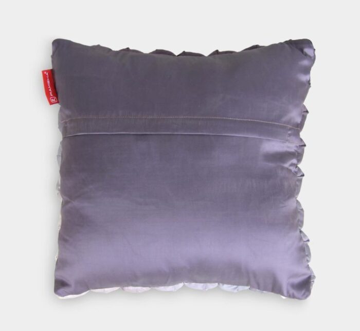 ⁦Purple Polyester Bubble Pillow Cover - CS 006 (40x40cm)⁩ - الصورة ⁦3⁩