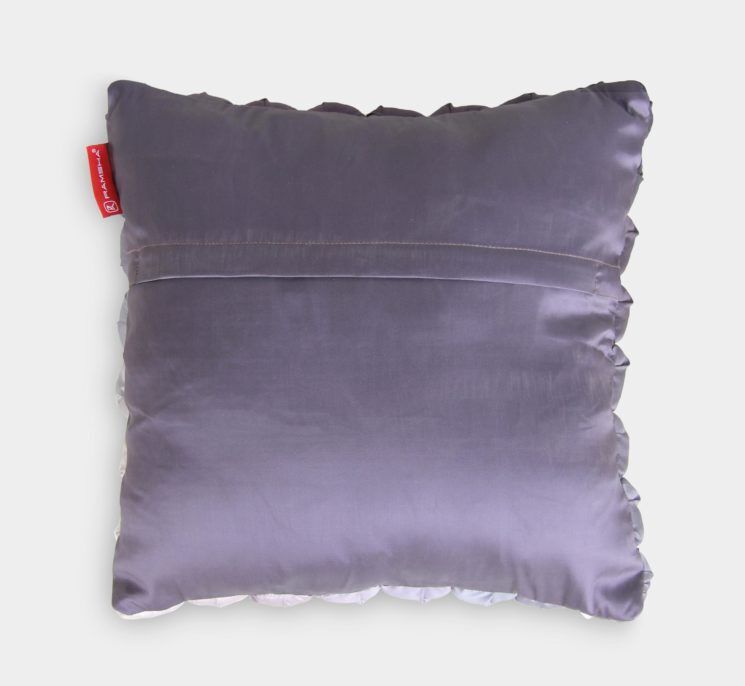 15050 (3) Purple Polyester Bubble Pillow Cover - CS 006 (40x40cm) - الصورة 3