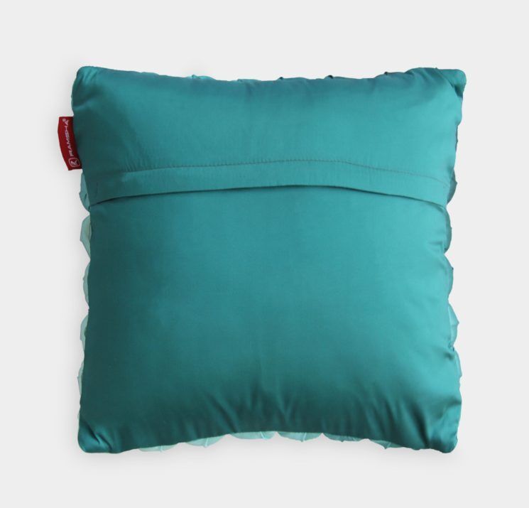 15051 (3) Light Green Bubble Pillow Cover - CS 007 (40x40cm) - Image 2