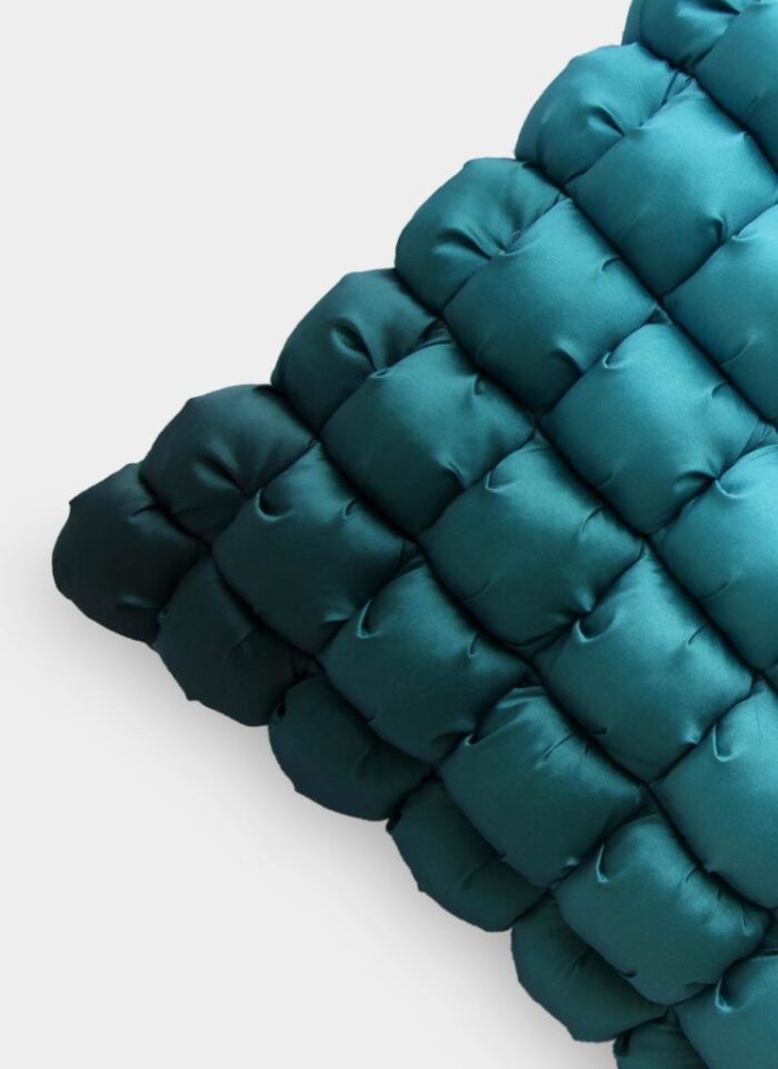 Light Green Bubble Pillow Cover - CS 007 (40x40cm) - Image 3
