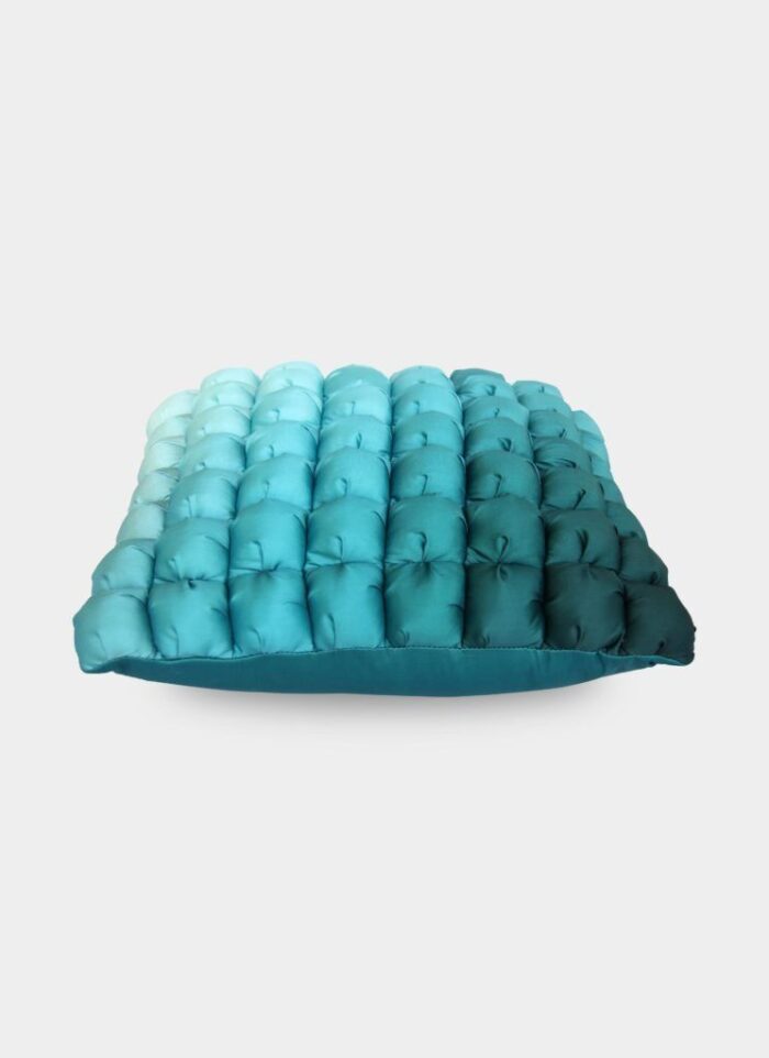 Light Green Bubble Pillow Cover - CS 007 (40x40cm) - Image 4