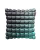 Dark Green Bubble Pillow Cover - CS 008 (40x40cm)