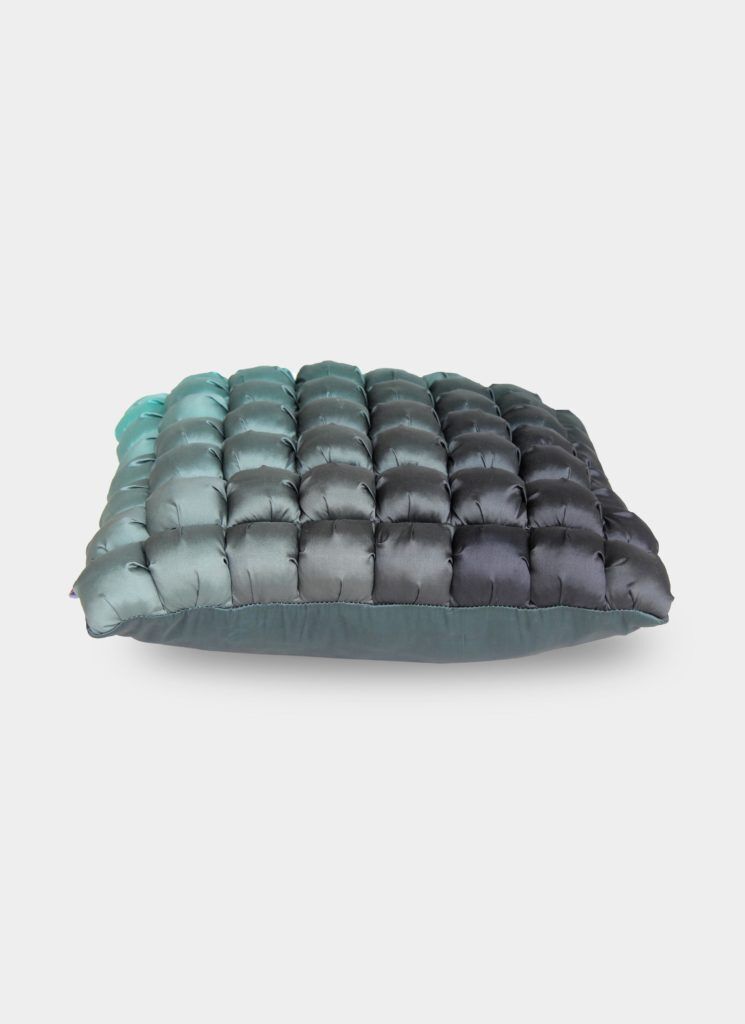 15052 (3) Dark Green Bubble Pillow Cover - CS 008 (40x40cm) - Image 2