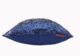 Shiny and sequin dark blue polyester cushion cover CS-022 for bed, couch, sofa, and car decor 40X40cm by Ramsha Home