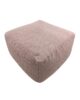 Pink Color Area Decor Cotton Pouf for Hallway - PF 069 (50x50x30cm)