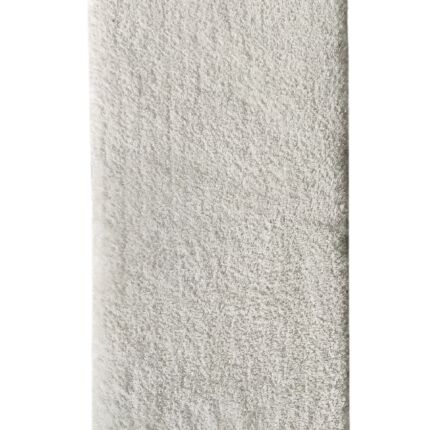 Luxurious white shaggy rug MPV 01, 80x200cm, perfect for adding comfort to entryway decor by Ramsha Home.
