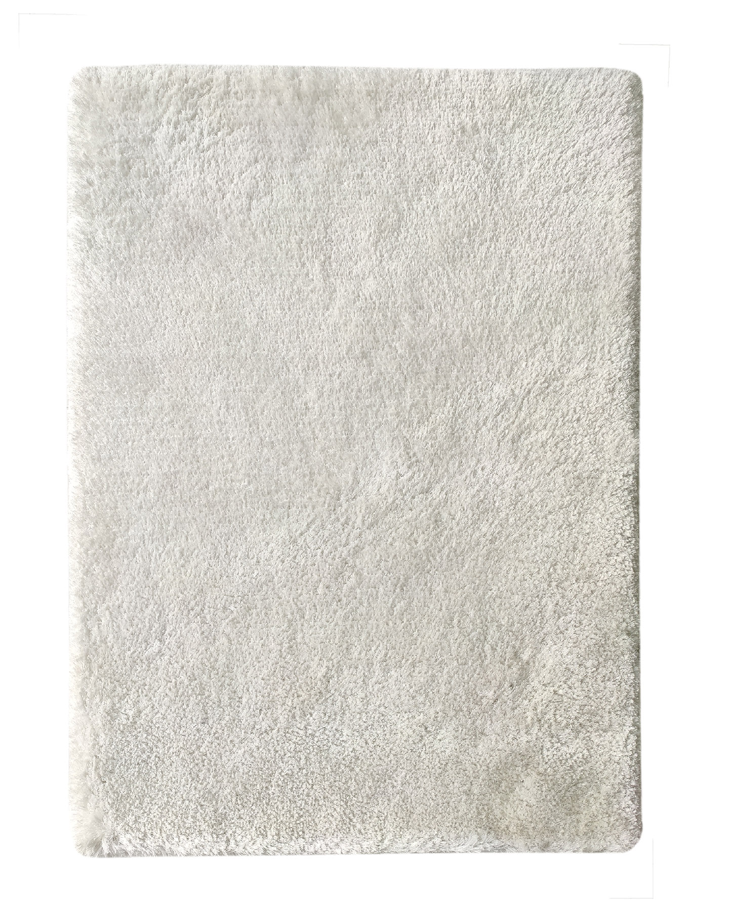 Cozy White Shaggy Rug MPV-01, 170x240cm for Entryway Decor by Ramsha Home Luxurious white shaggy rug MPV-01, 170x240cm, perfect for adding comfort to entryway decor by Ramsha Home.
