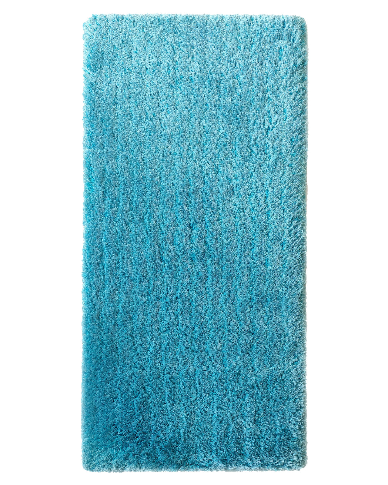 Stylish Aqua Color Shaggy Rug MPV 02, 80x200cm for Drawing Room Decor by Ramsha Home Aqua color shaggy rug MPV 02 for drawing room decor, 80x200cm, soft and stylish by Ramsha Home.