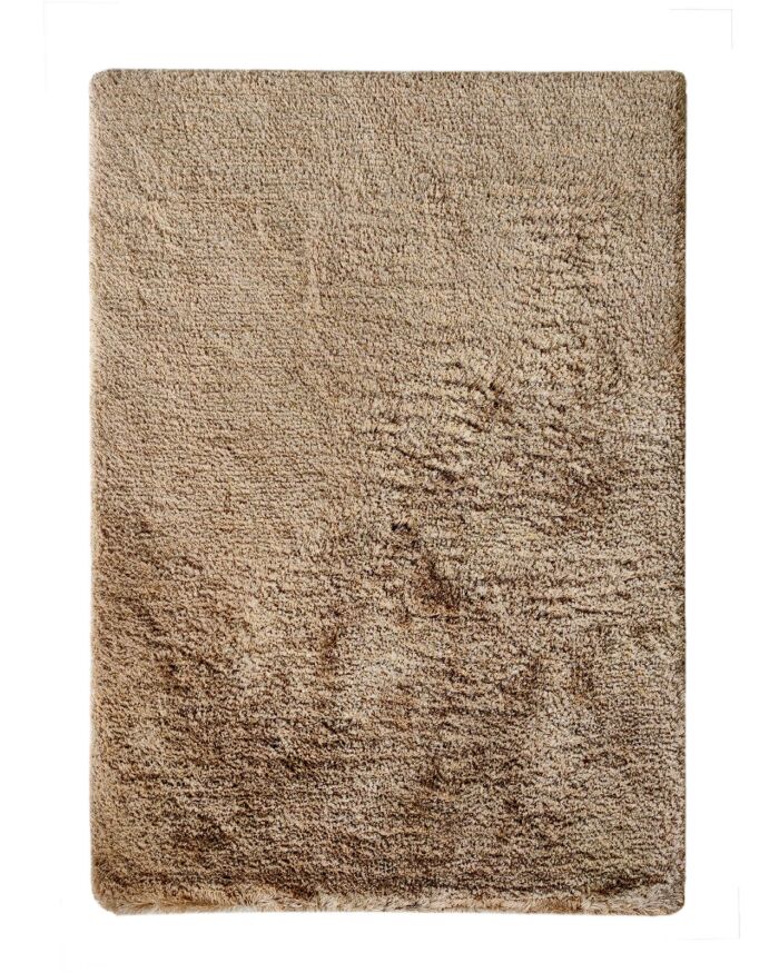 Stylish beige color shaggy rug MPV 03, 170x240cm, ideal for enhancing playroom decor by Ramsha Home.