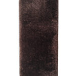 Soft and fluffy brown shaggy rug for dining room MPV 04 60x180cm by Ramsha Home