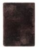 Brown fluffy shaggy rug MPV 04 for dining room decor, 200x300cm, soft and stylish by Ramsha Home.