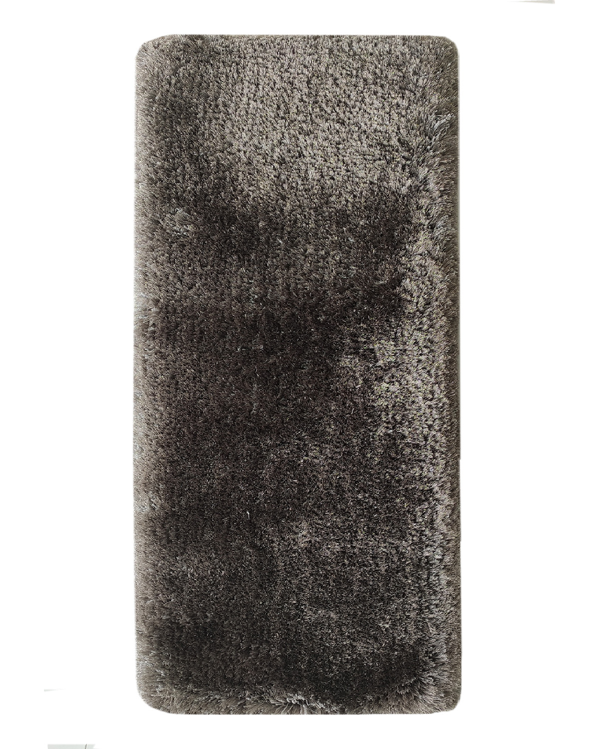 Grey Polyester Floor Hallway Shaggy Rug MPV 05 80x200cm by Ramsha Home Grey polyester floor hallway shaggy rug MPV 05 80x200cm by Ramsha Home