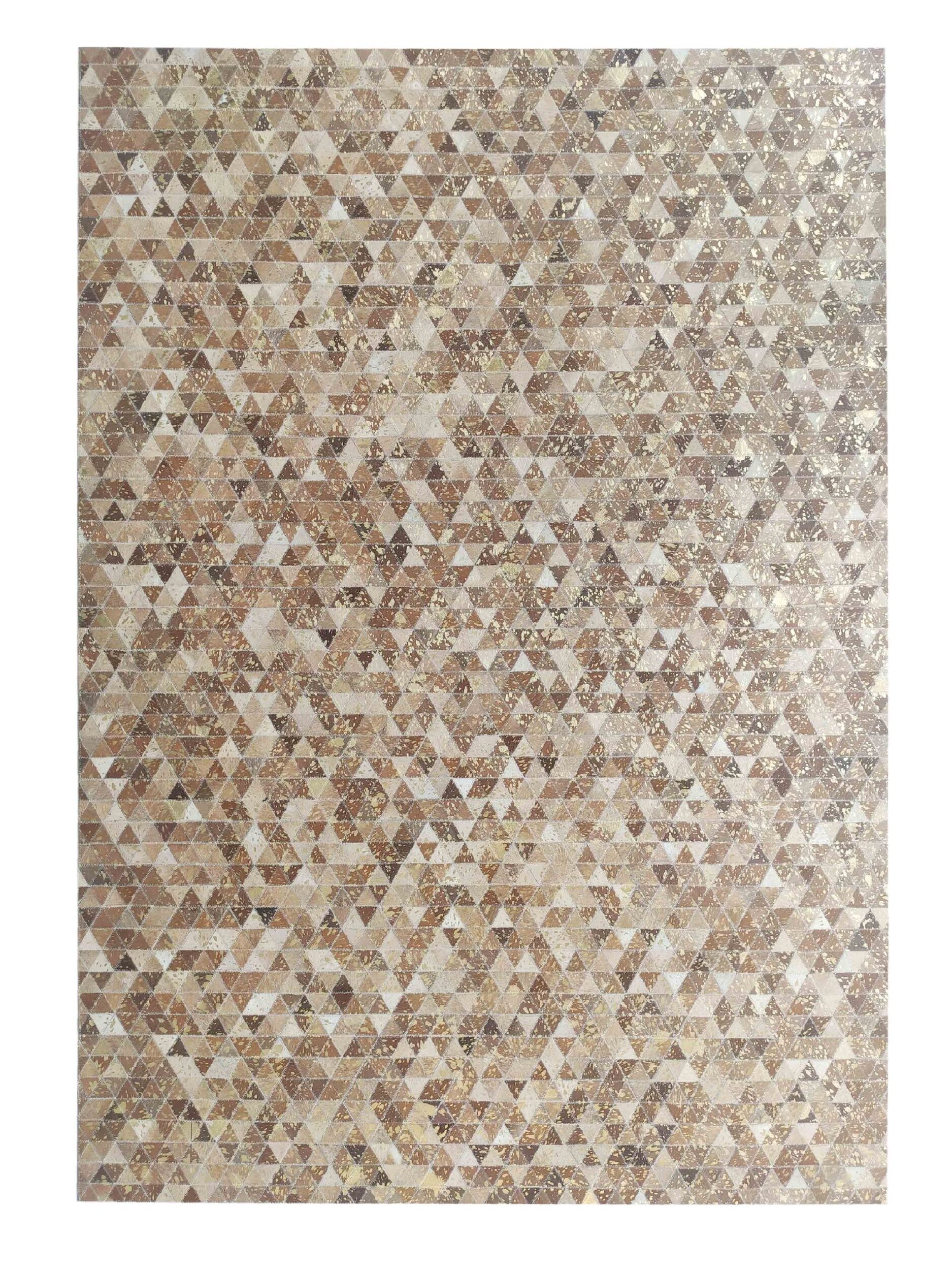 170X240-CM-4-scaled-1.jpg Creative Tan Color Guest Room Decor Leather & Wool Rug - LR 006 (200x300cm)