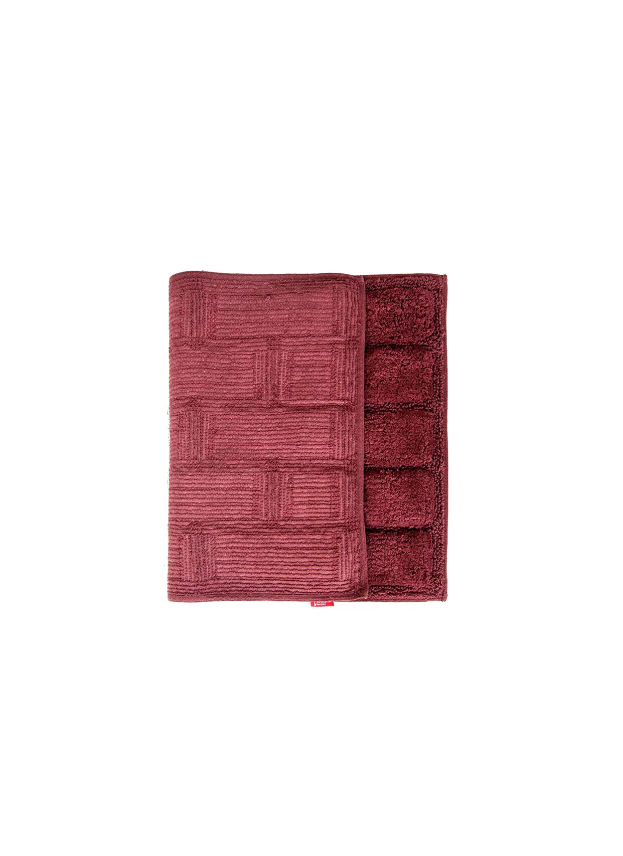 2-2-1 Handmade Pink Color Bathmat - BM 003 (50x80 cm) - Image 2