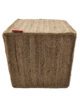 Natural Color Bedroom Jute Pouf - PF 004 (40x40x40cm) - Image 2