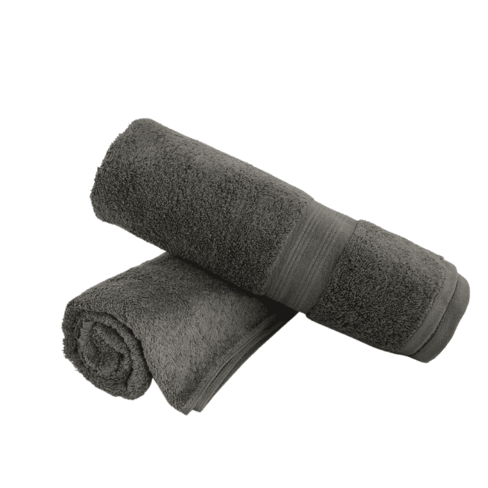 ⁦Cleanup Bath Towel TW 008 - Grey (75x142cm)⁩ - الصورة ⁦2⁩