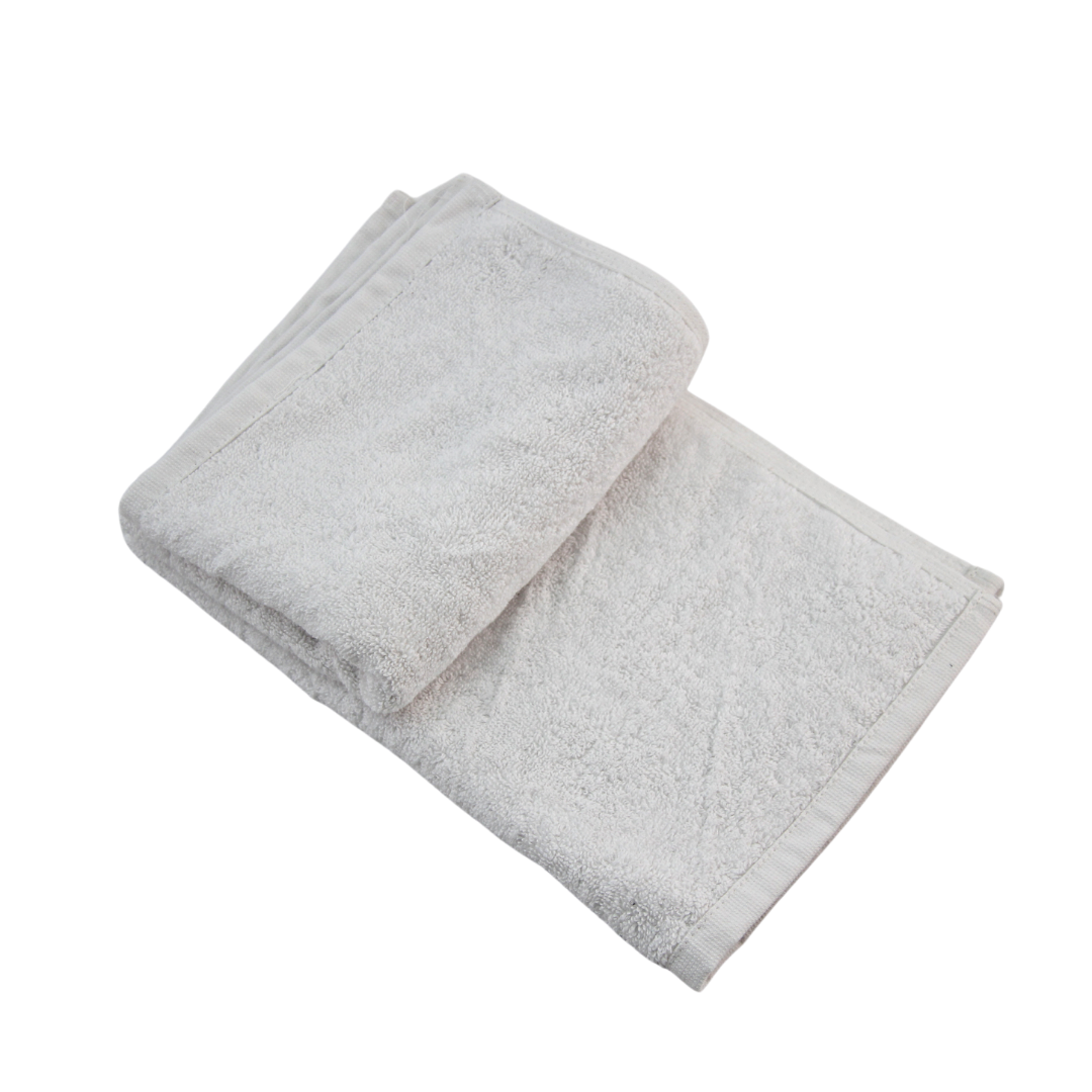 2-8.png Cleanup Bath Towel TW 010 - Bleach White (40x60cm) - الصورة 3