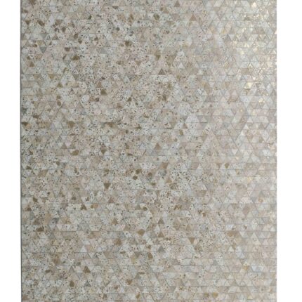 Creative Grey Area Leather Rug for Playroom - LR 006 (200x300cm)