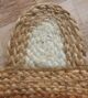Handmade bear shape jute rug BR 022 (90cm) by Ramsha Home