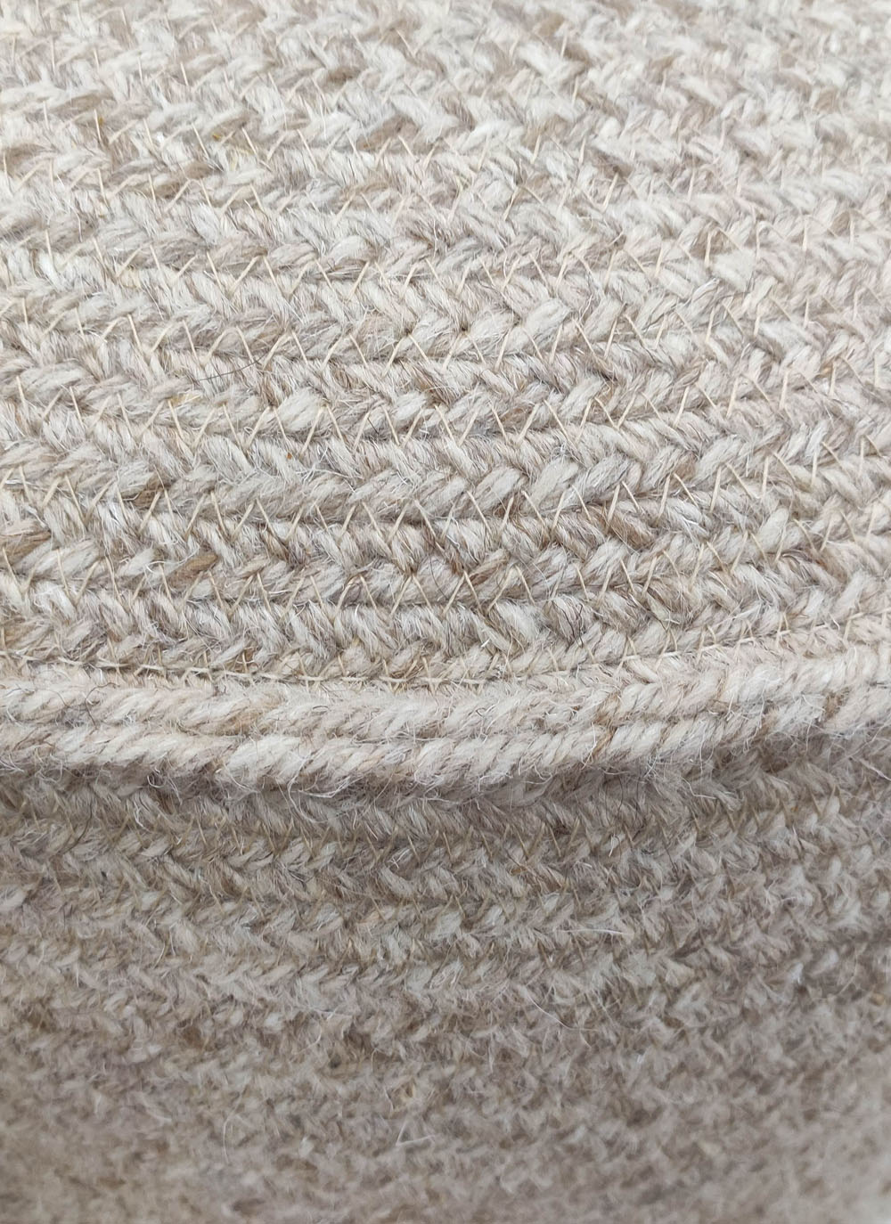 298642.jpg Natural Color Outdoor Decorative Area Pouf - PF 052 (50x50x30cm) - Image 3