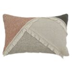 Multi Color Cotton Cushion for Bed, Sofa, Floor -CS 017 (30x50cm)