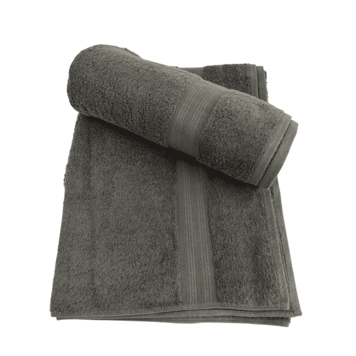 ⁦Cleanup Bath Towel TW 008 - Grey (75x142cm)⁩ - الصورة ⁦3⁩