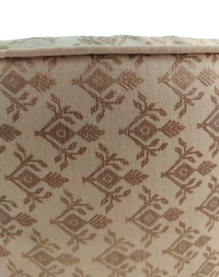 Gold Color Bedroom Area Pouf - PF 018 (40x40x40cm) - Image 4