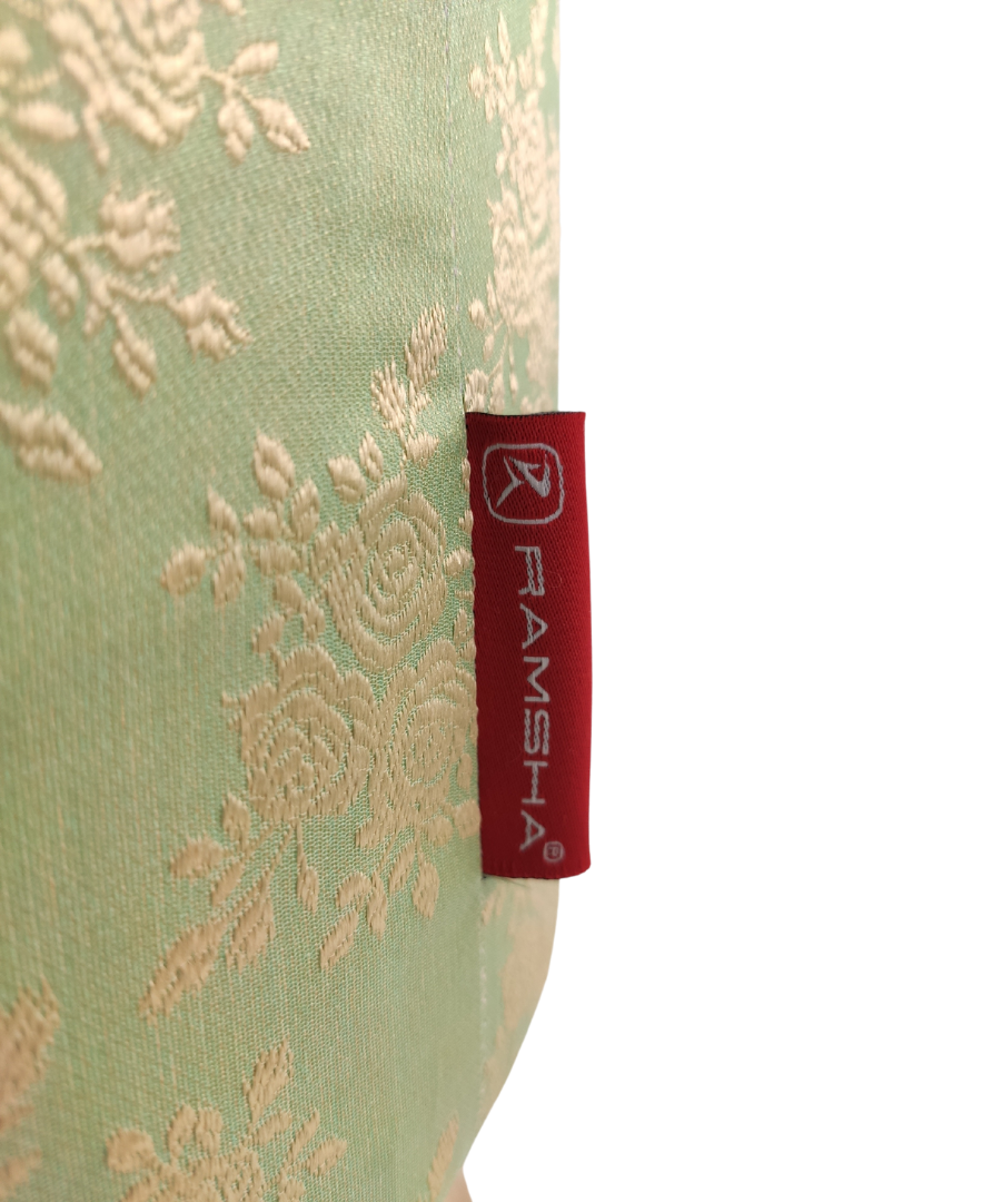 33.png Guest Room Green and Gold Color Pouf - PF 019 (40x40x40cm) - Image 3