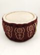 Red Color Modern Design Pouf for Guest Room - PF 059 (50x50x30cm) - Image 3