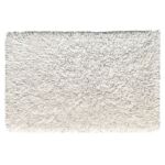 Bleach White Non-Slip Fluffy Soft Cotton Bathmat - BT 006 (60x90cm)